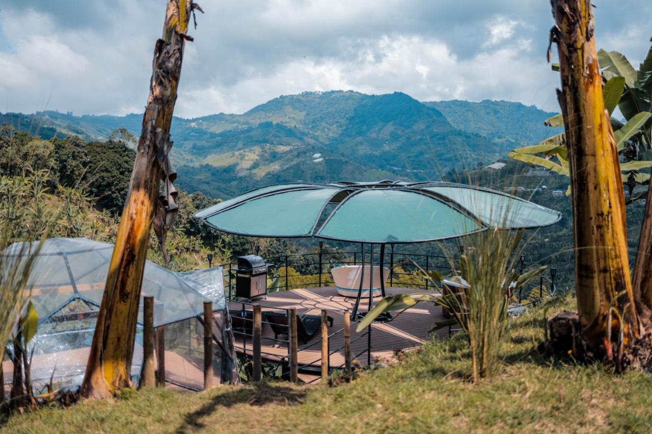 Вилла Chami Glamping Манисалес Экстерьер фото