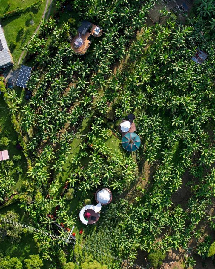 Вилла Chami Glamping Манисалес Экстерьер фото